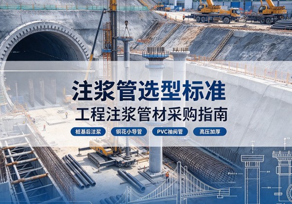长垣注浆管选型标准
